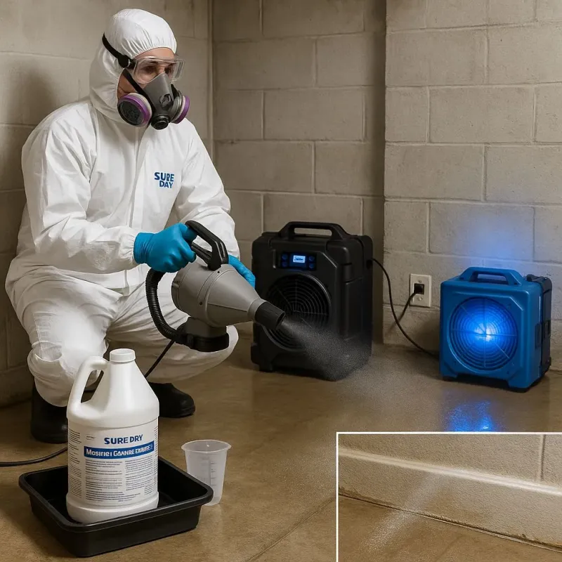 Sanitization and Odor Removal process in West Kennebunk, ME