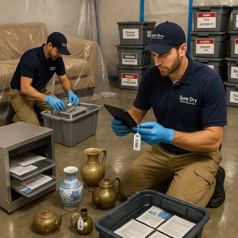 Content Protection and Restoration process in West Kennebunk, ME