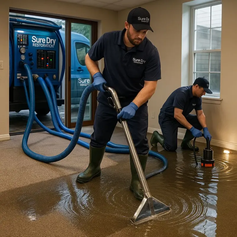 Water Extraction and Removal process in West Kennebunk, ME
